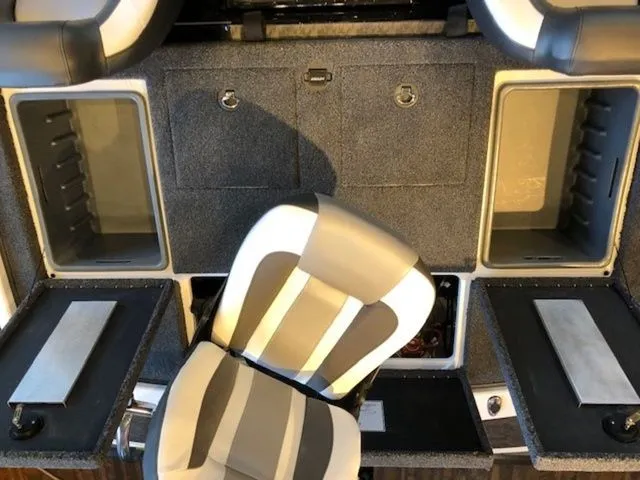 Slide: The Image of Interior of 2026 Nitro Z20 XL with seats and storage compartments. - 23