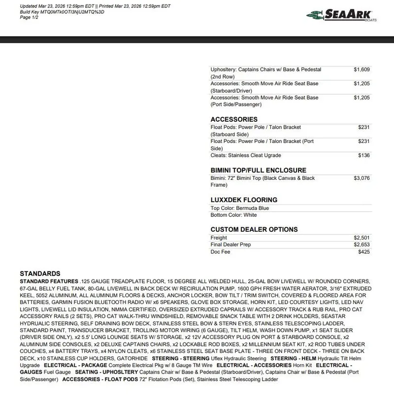 Slide: The Image of SeaArk Easy Cat 2027 - 3