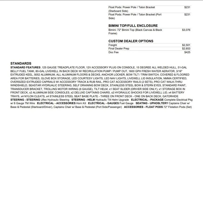 Slide: The Image of SeaArk Protege 200 2027 - 3