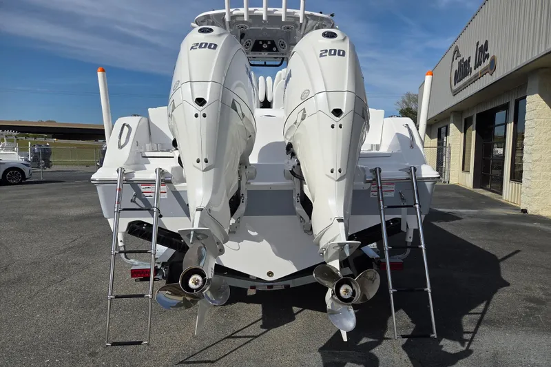 Slide: The Image of 2026 Sportsman Heritage 261 Center Console with dual 200 horsepower engines. - 7