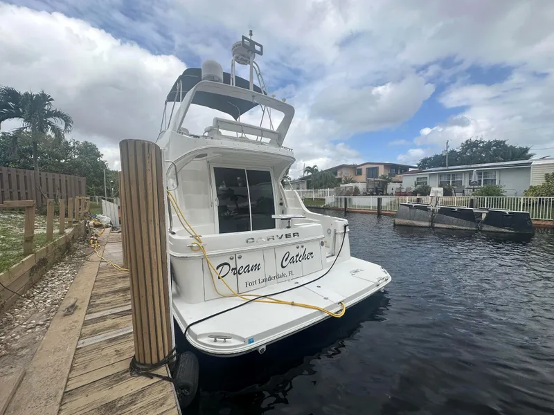 Slide: The Image of 2005 Carver 36 Super Sport yacht docked in Fort Lauderdale, FL. - 8