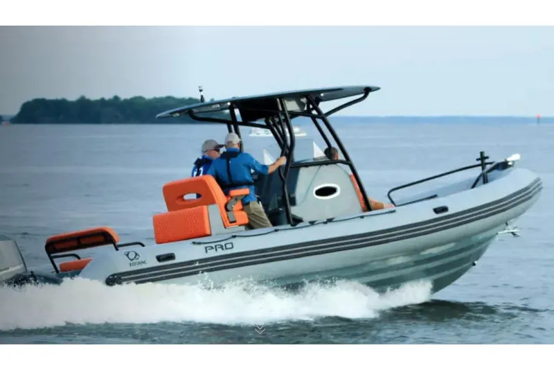 Slide: The Image of Manufacturer Provided Image: Zodiac Pro 850 boat 2026 cruising on water. - 0