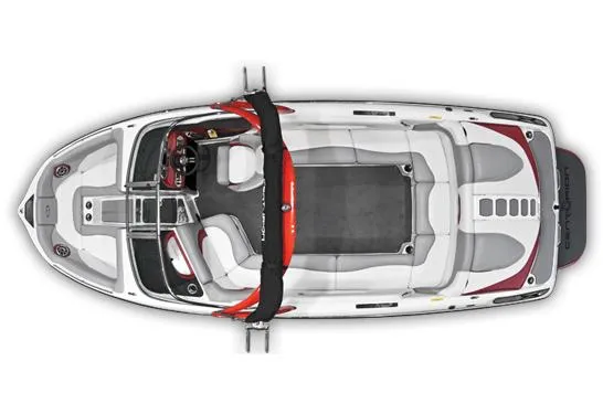 Slide: The Image of Manufacturer Provided Image: 2013 Centurion Enzo SV244 boat interior, top view. - 31