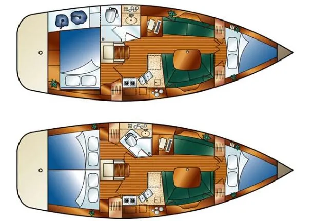 Slide: The Image of Manufacturer Provided Image: Standard and Optional Cabin Arrangement. - 11