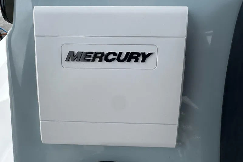 Slide: The Image of Mercury logo on Piranha Casador B2200, 2026 model, white panel background. - 23