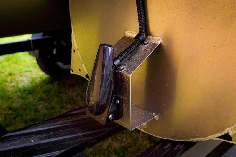 Slide: The Image of Close-up of SunCatcher Fusion 322RC 2025 component with wiring and metal bracket. - 9