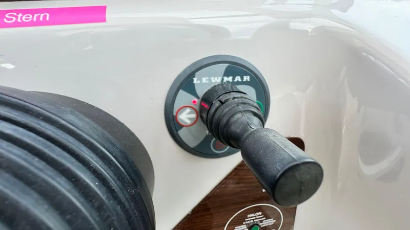 Slide: The Image of Lewmar control on 2007 Chaparral Signature 350 boat. - 32