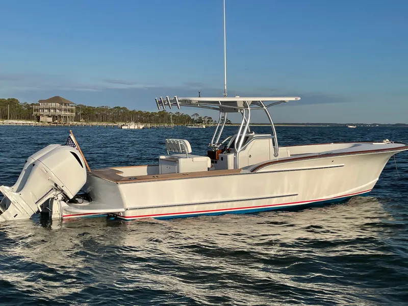 Slide: The Image of Custom Carolina Shearline Center Console 2021 - 18