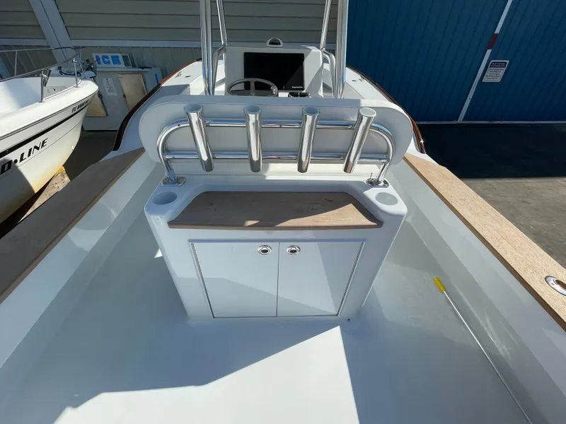 Slide: The Image of Custom Carolina Shearline Center Console 2021 - 2