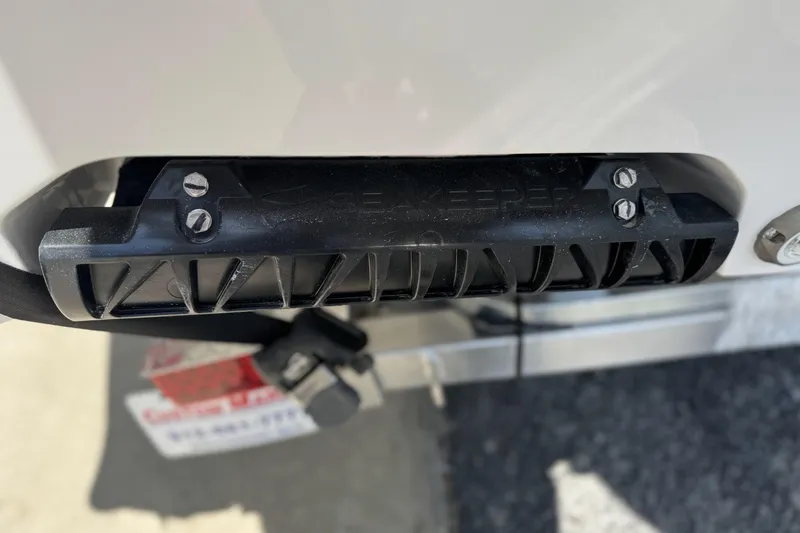 Slide: The Image of Close-up of a 2026 Sportsman Open 252 Center Console boat component. - 5