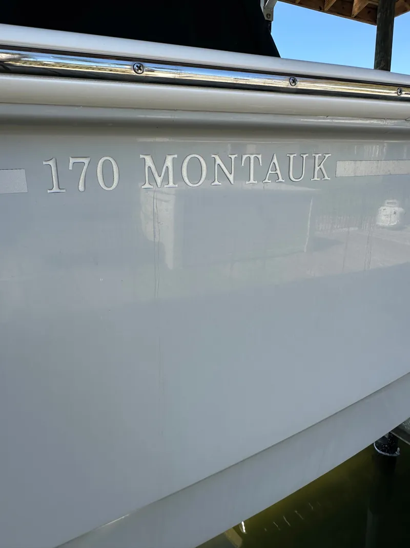 Slide: The Image of Boston Whaler 170 Montauk 2024 - 2