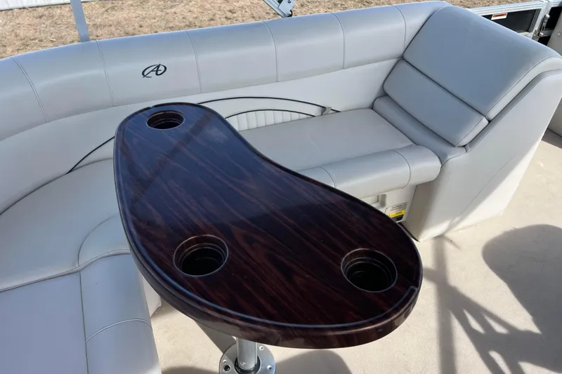 Slide: The Image of Luxurious seating and table on 2015 Avalon Catalina Cruise 23' boat. - 33