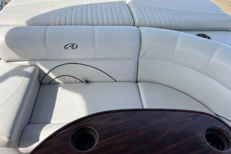 Slide: The Image of Luxurious seating on 2015 Avalon Catalina Cruise 23' boat with elegant design. - 40