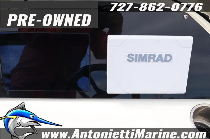 Slide: The Image of Pre-owned 2023 Stingray 212 SC boat with Simrad equipment, contact Antonietti Marine. - 21