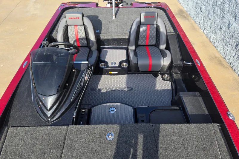 Slide: The Image of Interior of 2027 Caymas 201 Pro with two seats. - 21