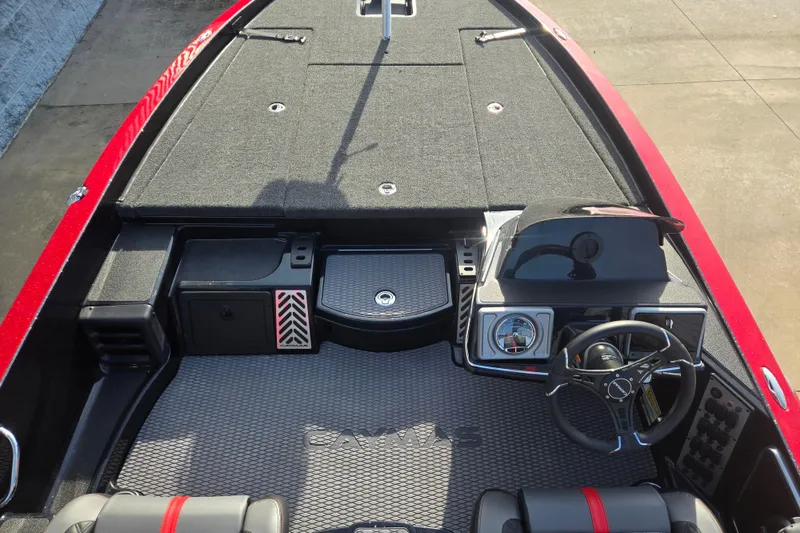 Slide: The Image of Interior view of 2027 Caymas 201 Pro boat. - 23