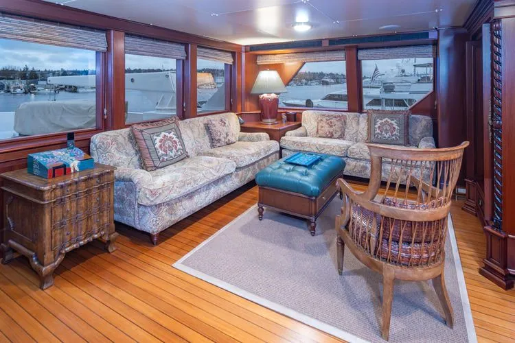 Slide: The Image of 1989 Delta Marine Flybridge Motoryacht - Image 14 - 14