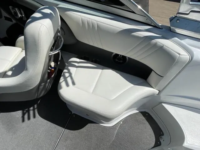 Slide: The Image of PerfectPass speed control display on 2011 Cobalt 242 WSS boat dashboard. - 15