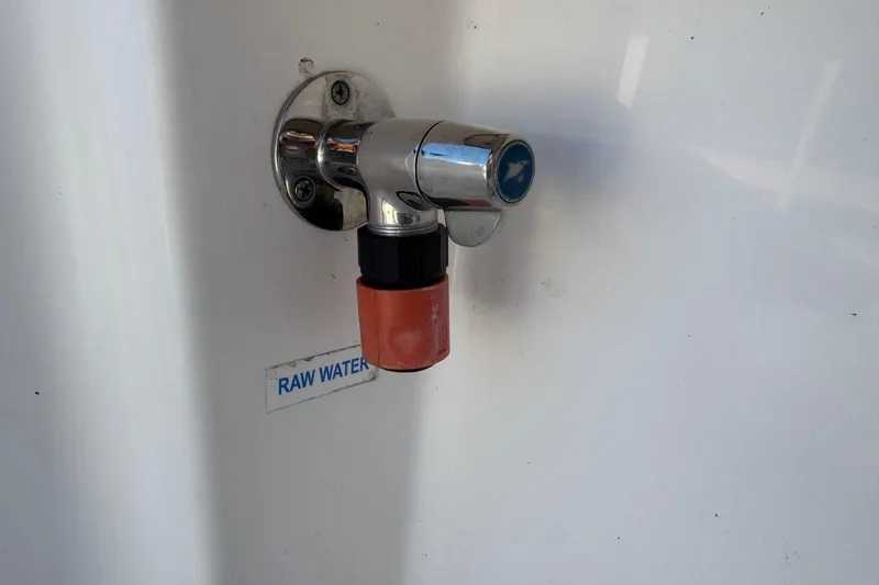 Slide: The Image of Raw water outlet on 2022 Tidewater 2410 Bay Max boat. - 51