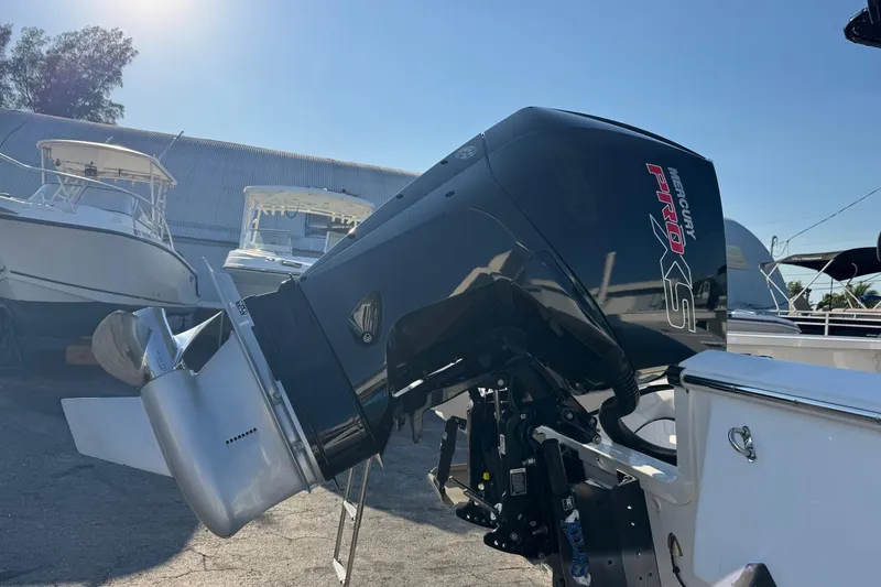 Slide: The Image of 2022 Tidewater 2410 Bay Max with Mercury Pro XS outboard motor. - 53