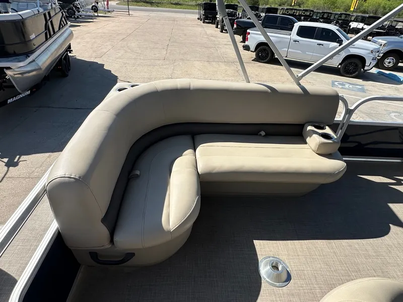 Slide: The Image of Sun Tracker Party Barge DLX 18 2021 - 22