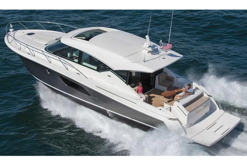 Slide: The Image of Manufacturer Provided Image: 2016 Tiara Yachts 50 Coupe cruising on the ocean. - 5