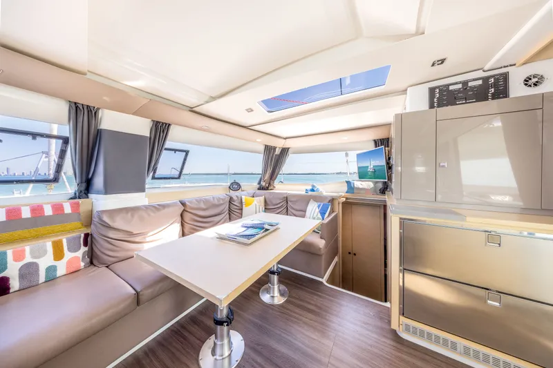 Slide: The Image of Interior of 2017 Fountaine Pajot Helia 44 Evolution yacht. - 21