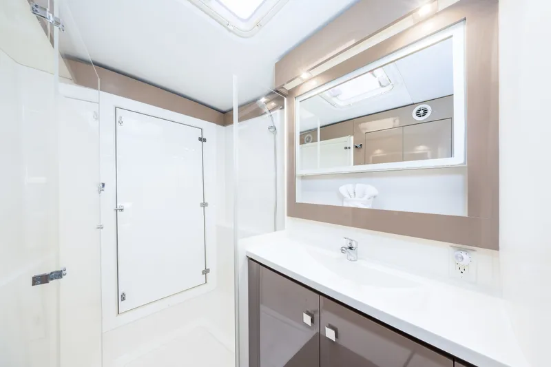 Slide: The Image of Luxurious bathroom on Fountaine Pajot Helia 44 Evolution 2017. - 30