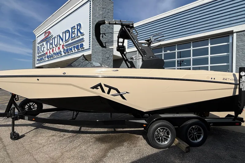 The Image of 2026 ATX Surf Boats 24 Type-S displayed at Big Thunder Marine. - 1