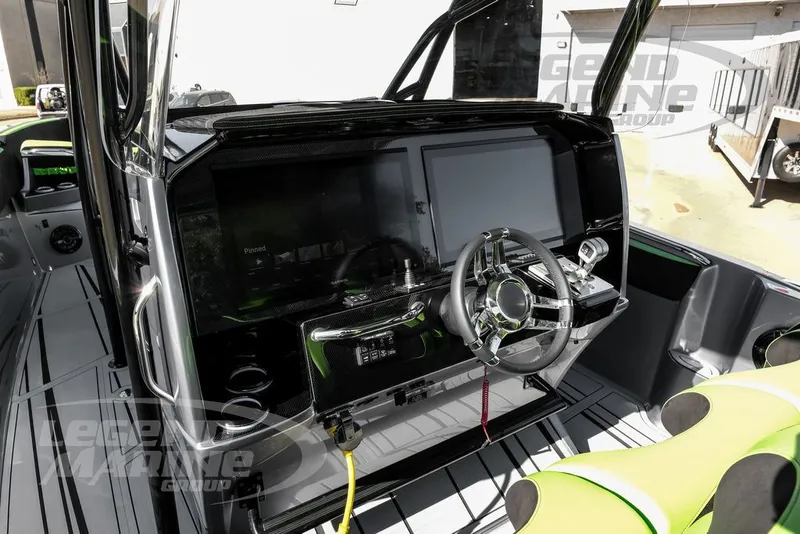 Slide: The Image of Nor-Tech 390 Sport Cuddy Center Console 2026 - 13