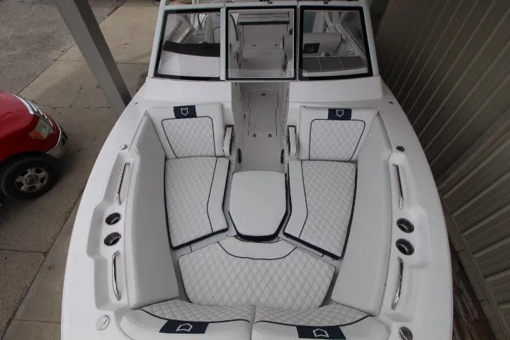 Slide: The Image of 2026 Sea Fox 268 Traveler boat with spacious, luxurious seating and modern design. - 15