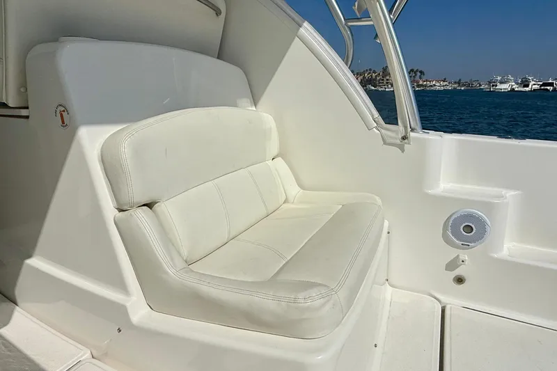 Slide: The Image of 2007 Tiara Yachts 3000 Open interior seating with ocean view. - 48