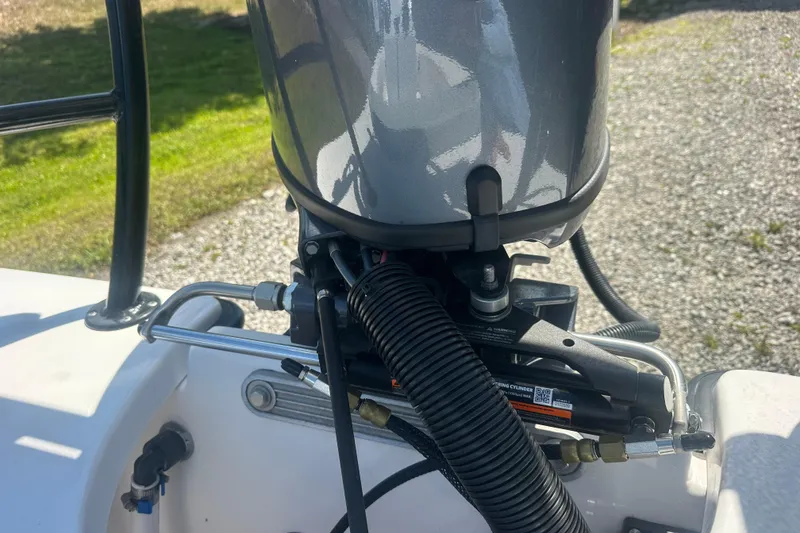 Slide: The Image of Close-up of 2026 Delta Boatworks Delta D18 engine components. - 13