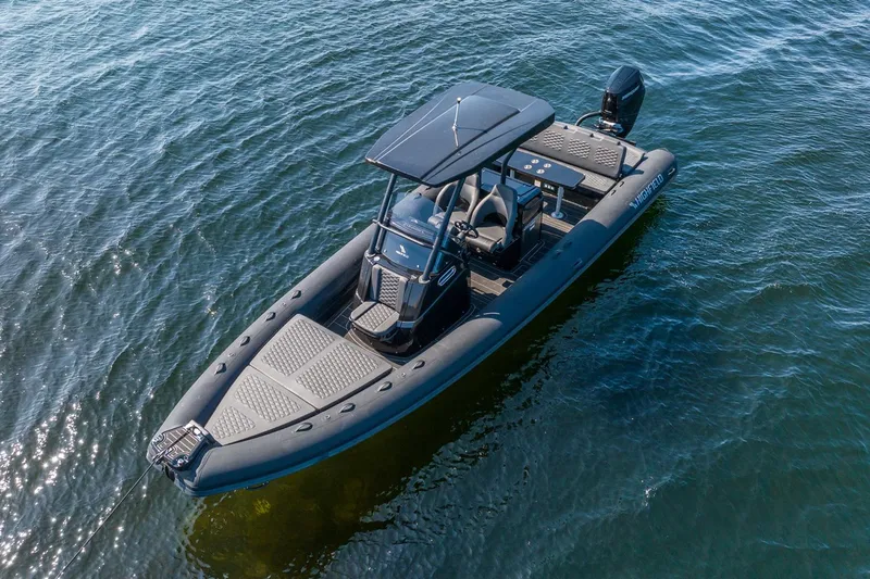 The Image of Manufacturer Provided Image: 2025 Highfield Sport 900 boat on water, featuring sleek design and modern amenities. - 0