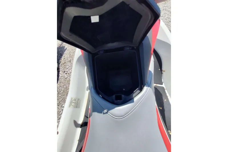 Slide: The Image of Open storage compartment of 2015 Sea-Doo Wake Pro 215 jet ski. - 10
