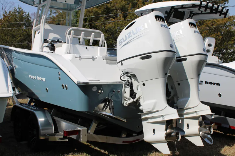Slide: The Image of Cape Horn 24 XS boat 2026 with Suzuki engines. - 3