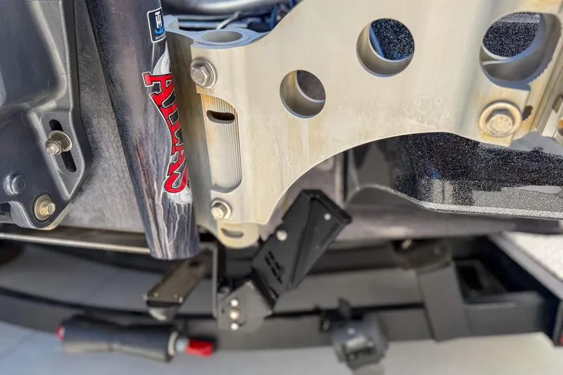 Slide: The Image of Close-up of 2023 Caymas CX 21 PRO boat components, showcasing detailed engineering and design. - 10