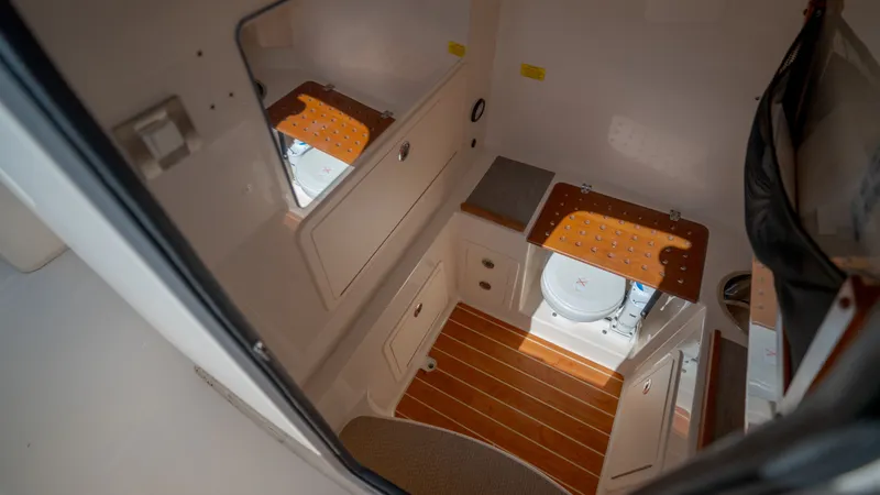 Slide: The Image of Interior of 2019 Grady-White Canyon 306 yacht. - 15