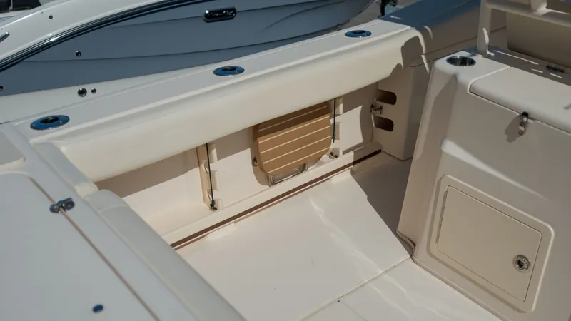Slide: The Image of Interior of a 2019 Grady-White Canyon 306 boat. - 37