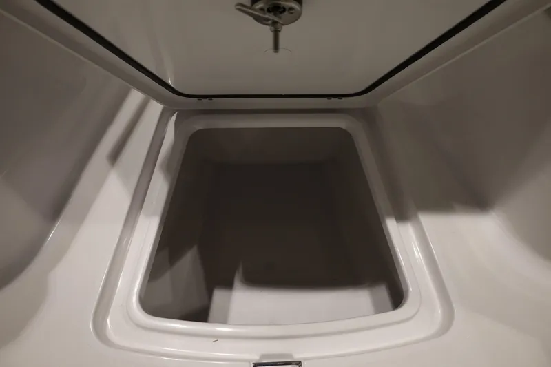 Slide: The Image of Storage compartment of 2026 Sportsman Open 252 Center Console boat. - 33