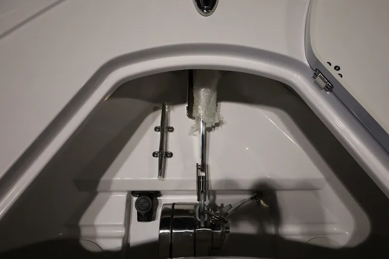 Slide: The Image of 2026 Sportsman Open 252 Center Console boat interior detail. - 36