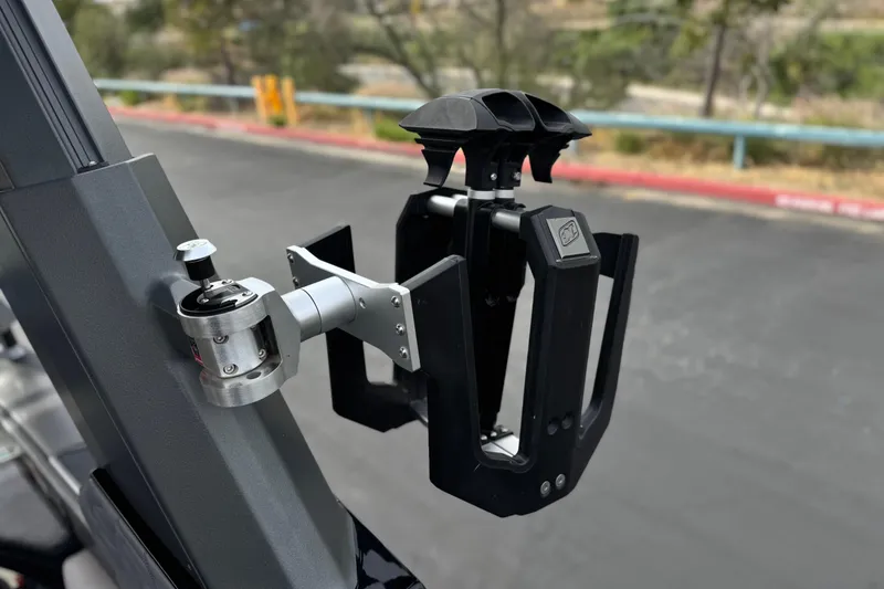 Slide: The Image of Wakeboard rack on 2022 Nautique Super Air Nautique G25 Paragon boat. - 23