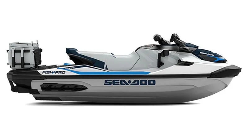 The Image of 2026 Sea-Doo FishPro Sport 170 iDF iBR jet ski, side view. - 1