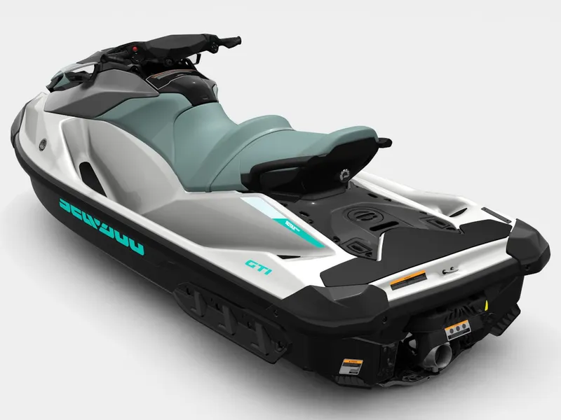Slide: The Image of 2026 Sea-Doo GTI 130 jet ski with sleek design. - 4