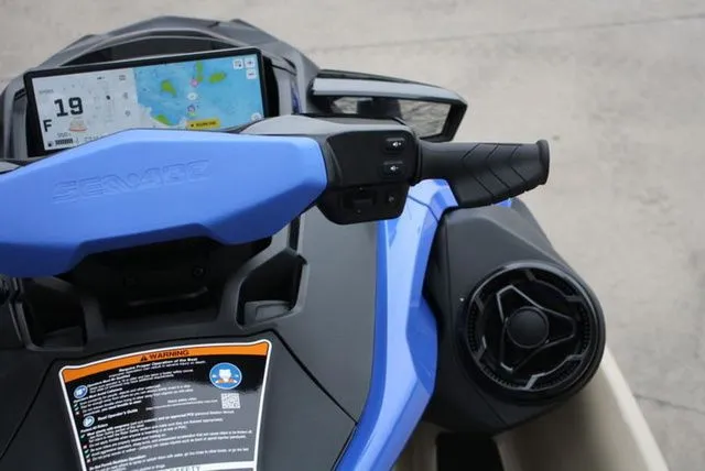 Slide: The Image of 2026 Sea-Doo Wake Pro 230 dashboard with GPS and controls. - 13