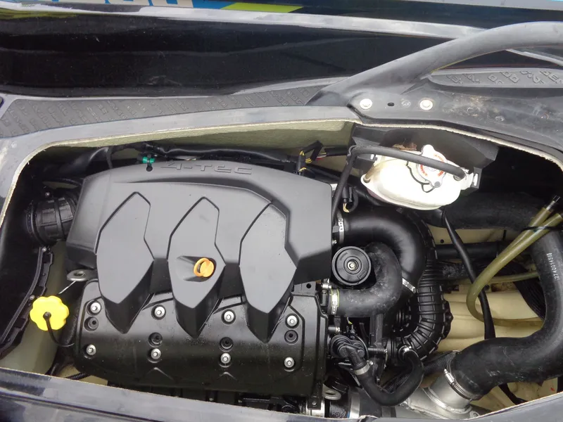 Slide: The Image of Engine of 2015 Sea-Doo GTR™ 215 jet ski. - 16