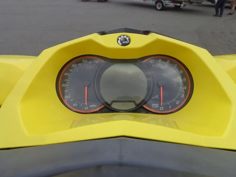 Slide: The Image of Dashboard of a 2015 Sea-Doo GTR™ 215 jet ski. - 8