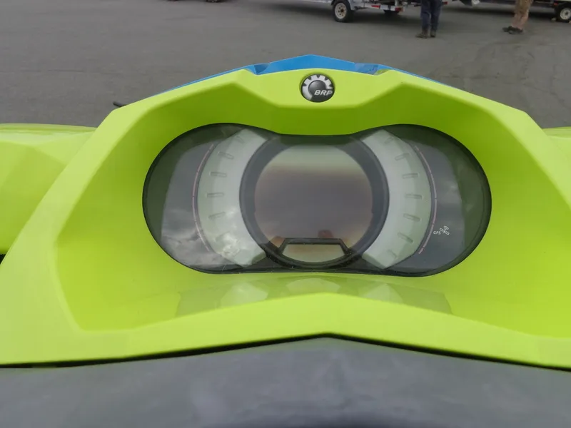 Slide: The Image of Dashboard of a 2015 Sea-Doo GTI SE 130 jet ski. - 18