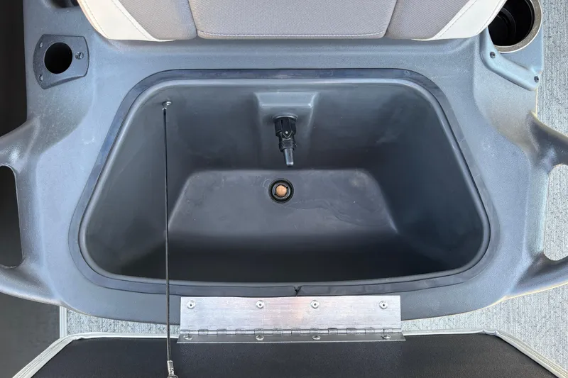 Slide: The Image of Livewell compartment in 2026 Sun Tracker Bass Buggy 16 XL Select boat. - 24