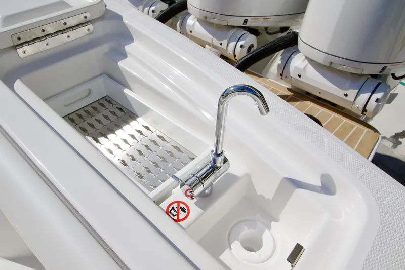 Slide: The Image of Regulator 35 (2027) featuring an integrated sink and faucet in the cockpit. - 37